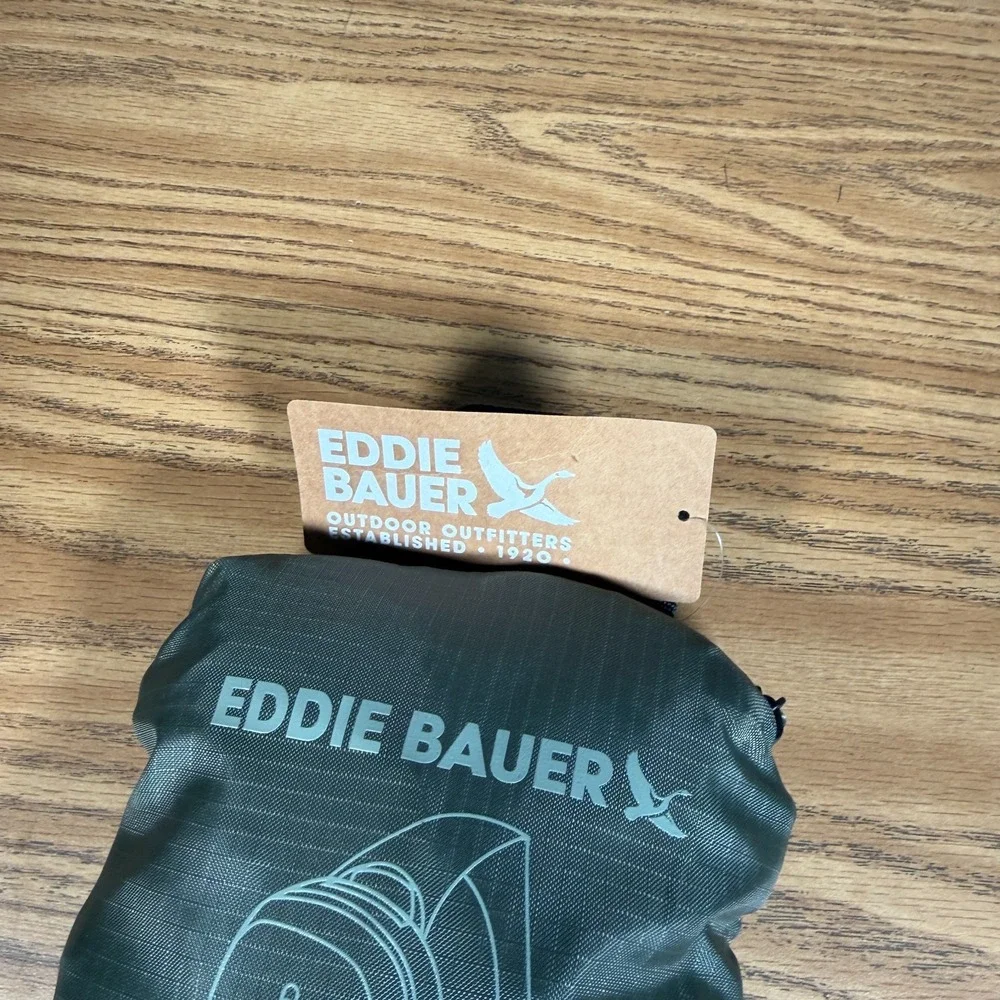 Eddie Bauer Stowaway 10L Sling Backpack Crossbody Lightweight Gray NWT